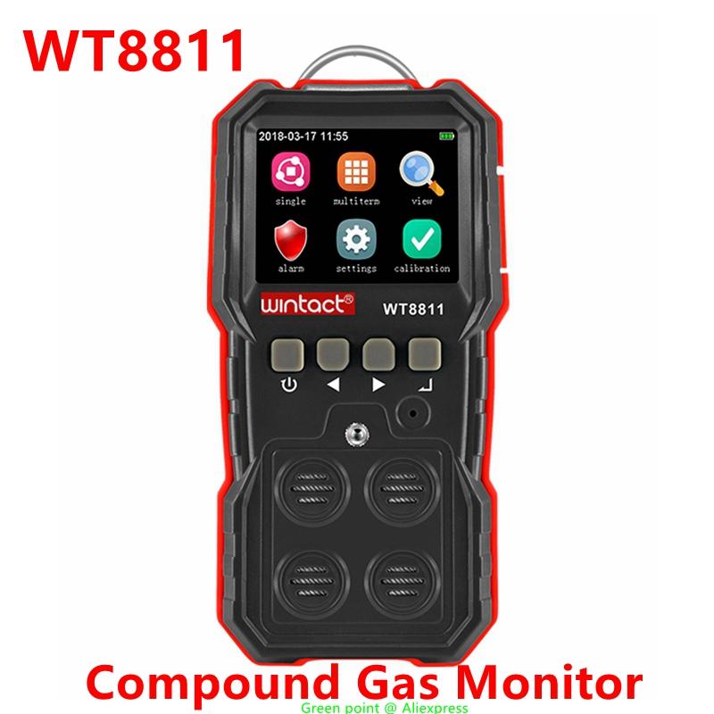 Gas Analyzers Compound Monitor WT8811 Color-Screen Display Bilingual Choices Continuously Record 120,000 Data For Industrial Detection
Gas Analyzers Compound Monitor WT8811 Color-Screen Display Bilingual Choices Continuously Record 120,000 Data For Industrial Detection