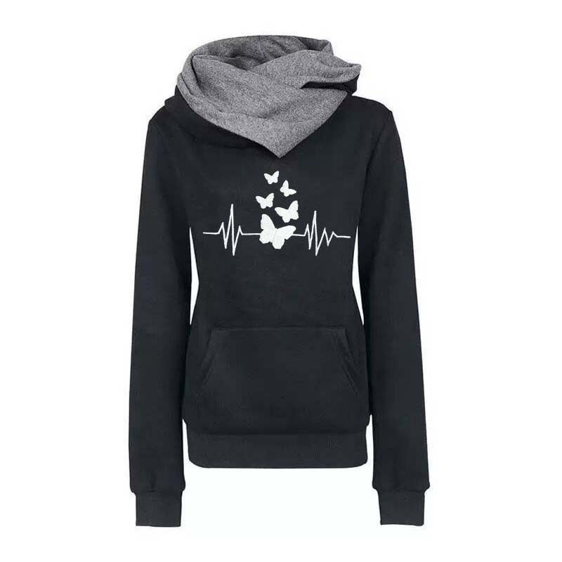 2021 New Women Hoodie Sweatshirts Winter Fashion Butterfly Embroidery Long Sleeve Plus Size Ladies Pullovers Warm Pocket Hooded Jacket U5px, Gray
2021 New Women Hoodie Sweatshirts Winter Fashion Butterfly Embroidery Long Sleeve Plus Size Ladies Pullovers Warm Pocket Hooded Jacket U5px, Gray