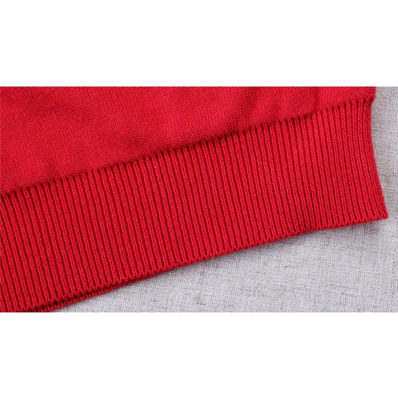 Christmas Sweaters For Boys Autumn Elk Print Kids Boy Clothes Long Sleeve Double Thicken Cotton Knit Children Sweaters 3-9Y 210308
