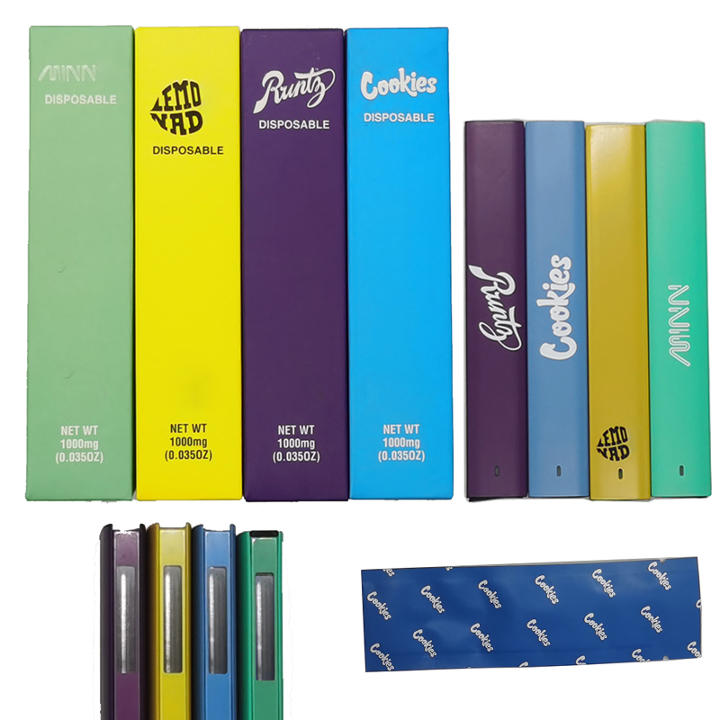 Cookies Disposable Vape Rechargeable Runtz Vapes E Cigarettes 280mah Vaporizer Pens 1.0ML Thcik Oil Ceramic Coil Pod Empty Vaporizers with Bottom USB Charging Port
Cookies Disposable Vape Rechargeable Runtz Vapes E Cigarettes 280mah Vaporizer Pens 1.0ML Thcik Oil Ceramic Coil Pod Empty Vaporizers with Bottom USB Charging Port