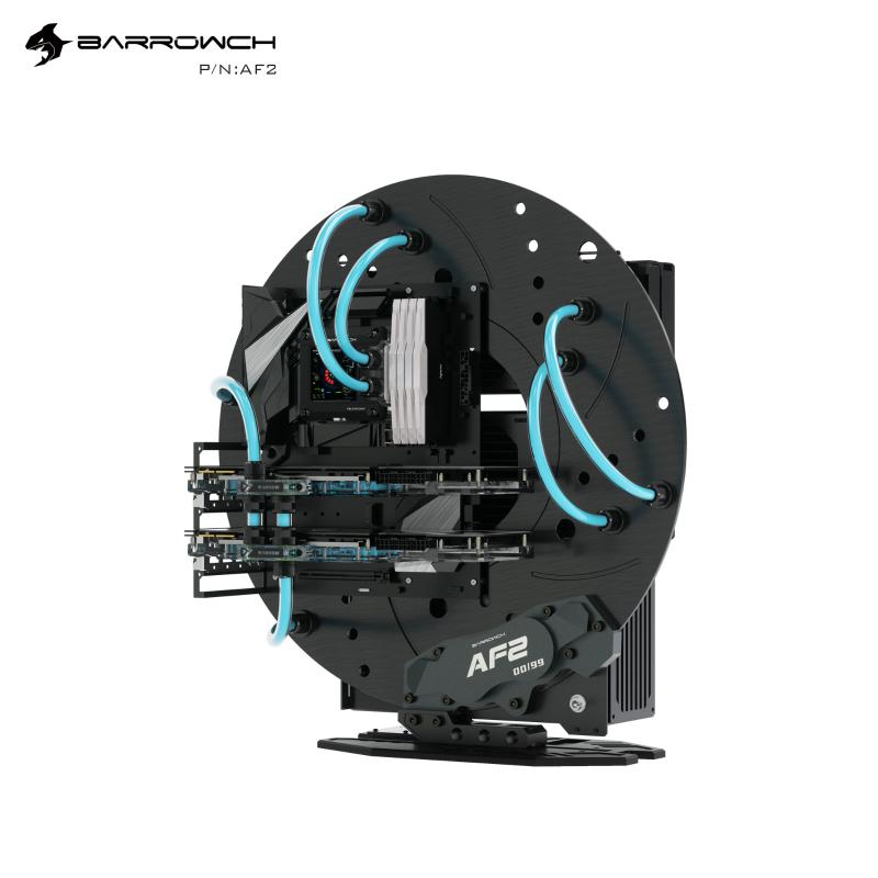 Fans & Coolings Barrowch AF2 Limited Edition Water-cooled Case With All Aluminum Alloy Brake Discs ,PC Water Cooling Open Chassis
Fans & Coolings Barrowch AF2 Limited Edition Water-cooled Case With All Aluminum Alloy Brake Discs ,PC Water Cooling Open Chassis