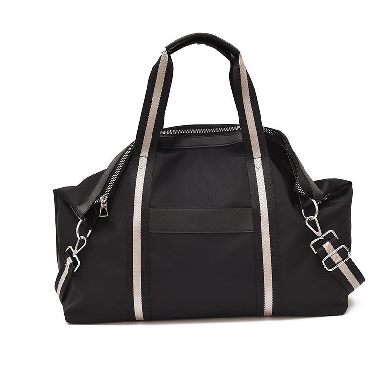 Oxford Cloth Travel Handbag Large Capacity Short Distance carry on Luggage duffel weekend traveling Bag Female Korean Shoulder, Black
Oxford Cloth Travel Handbag Large Capacity Short Distance carry on Luggage duffel weekend traveling Bag Female Korean Shoulder, Black