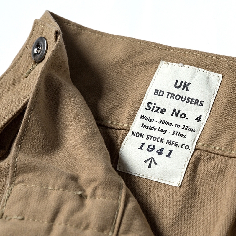 NON STOCK 1941 Pattern UK Army Khaki Drill Combat KD Shorts Gurkha Pleated T200718