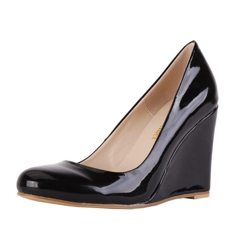 Dress Shoes Women Patent Platform Peeptoe High Wedges Heel Wedding Party Pumps For, Red
Dress Shoes Women Patent Platform Peeptoe High Wedges Heel Wedding Party Pumps For, Red