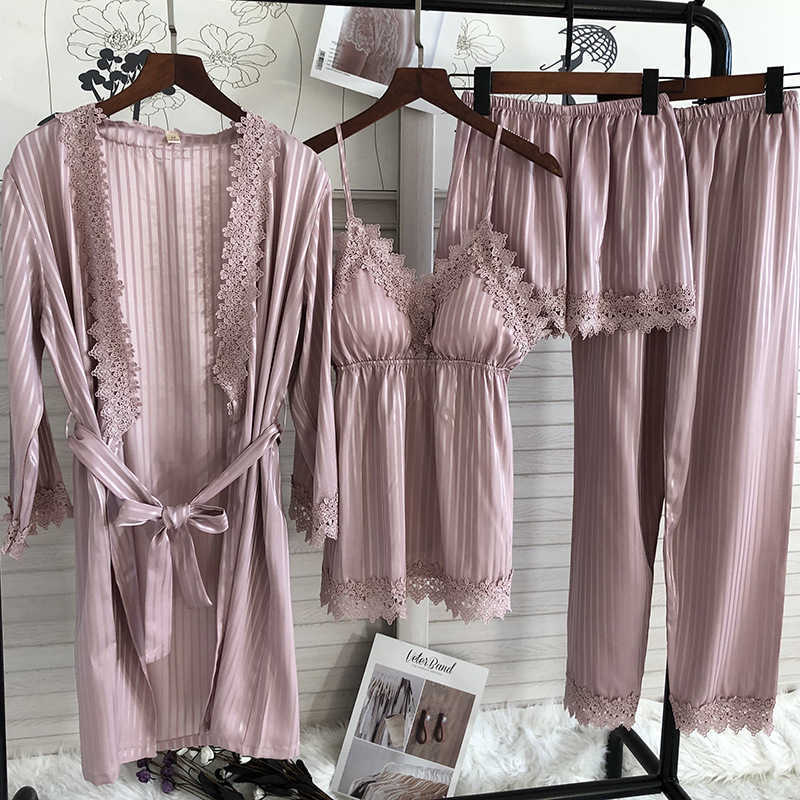 White Bride Bridesmaid Wedding Robe Gown Lace Trim Sexy Women Night Bathrobe Kimono Pajamas Sets Bath Gown Summer Sleepwear 210924