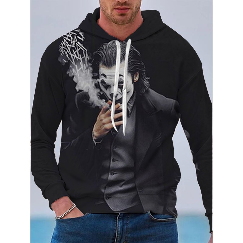 Smokey Picture Men s 3D Printing Hoodie Visual Impact Party Top Punk Gothic Round Neck High Quality American Sweatshirt Hoodie, Black
Smokey Picture Men s 3D Printing Hoodie Visual Impact Party Top Punk Gothic Round Neck High Quality American Sweatshirt Hoodie, Black