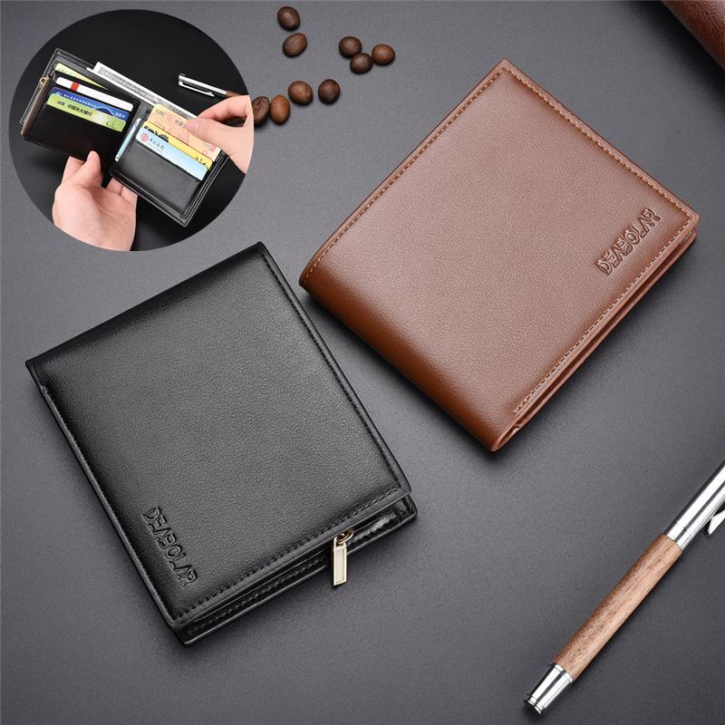 Wallets Multi-Card Wallet Solid Men Short Slim Bifold Purses Card Holder Business Male Purse, Style 2
Wallets Multi-Card Wallet Solid Men Short Slim Bifold Purses Card Holder Business Male Purse, Style 2