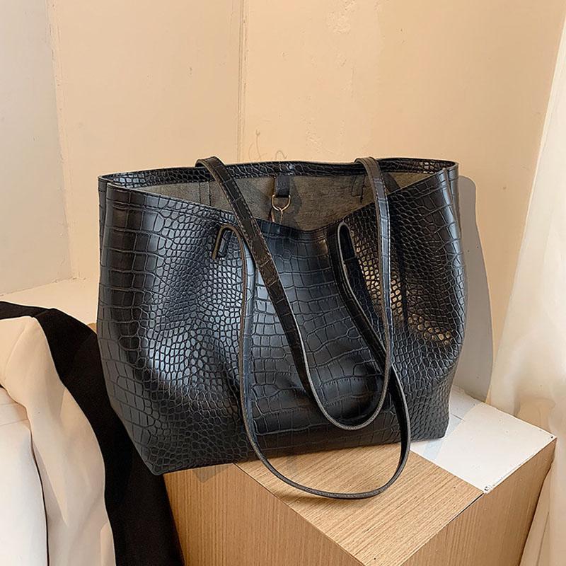 Evening Bags Crocodile Pattern Woman Bag Handbag Soft Pu Leather Tote For Women 2022 Luxury Designer Top-Handle Shoulder Female
Evening Bags Crocodile Pattern Woman Bag Handbag Soft Pu Leather Tote For Women 2022 Luxury Designer Top-Handle Shoulder Female