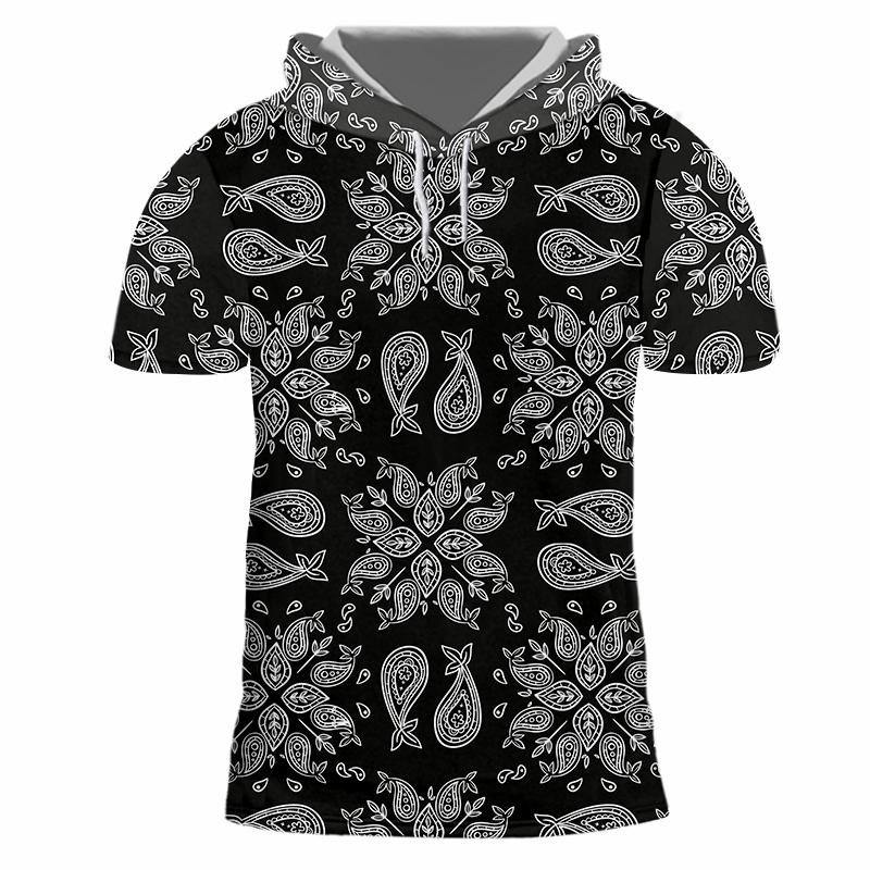 Men's T-Shirts Men 's Hooded Tshirt EU Size Black Paisley Bandana Pattern 3D Print Casual Short Sleeve Harajuku Shirts Summer Fashion Tops, Diy custom
Men's T-Shirts Men 's Hooded Tshirt EU Size Black Paisley Bandana Pattern 3D Print Casual Short Sleeve Harajuku Shirts Summer Fashion Tops, Diy custom