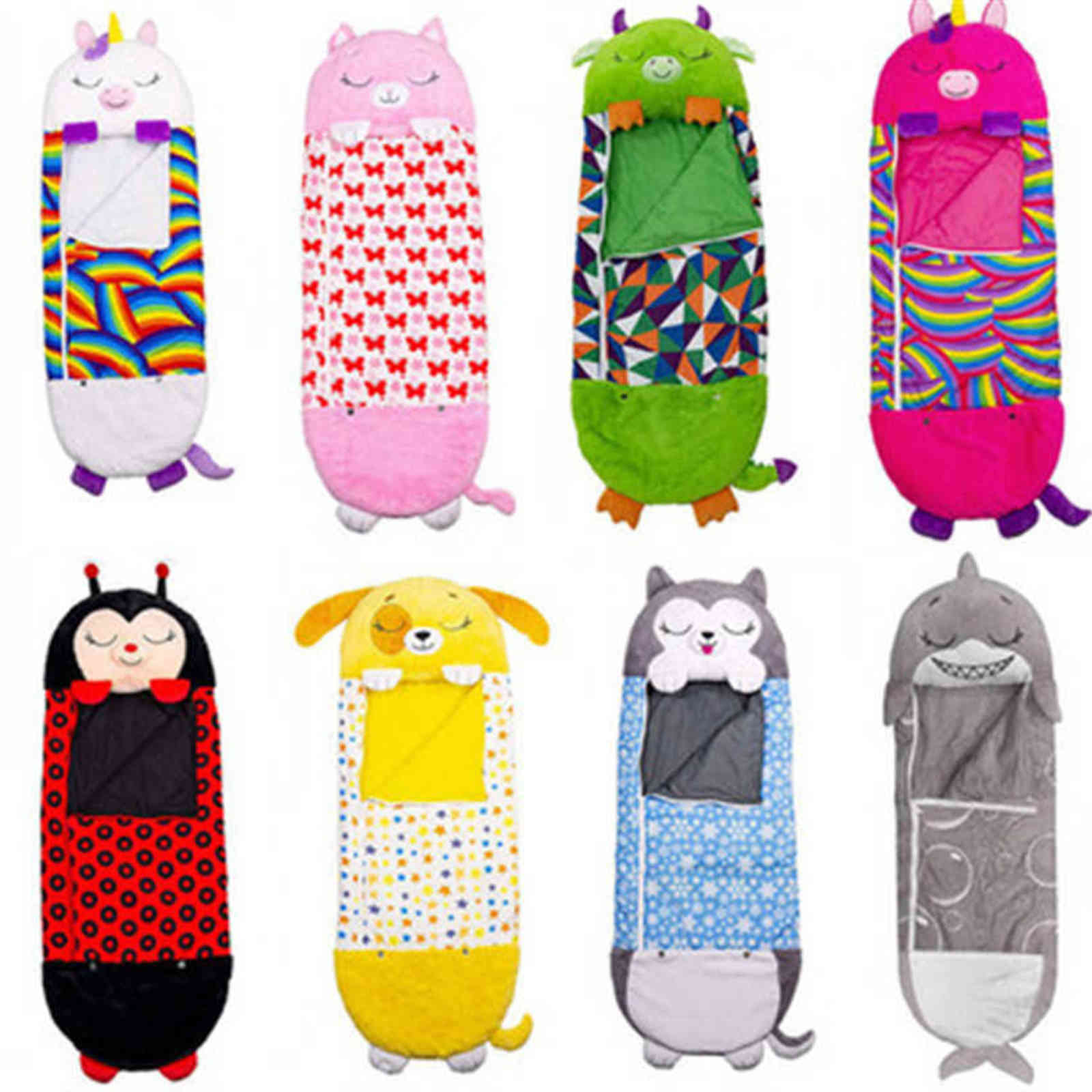 Happynappers children's cartoon sleeping bag plush portable pillow folding anti kick quilt autumn and winter
Happynappers children's cartoon sleeping bag plush portable pillow folding anti kick quilt autumn and winter