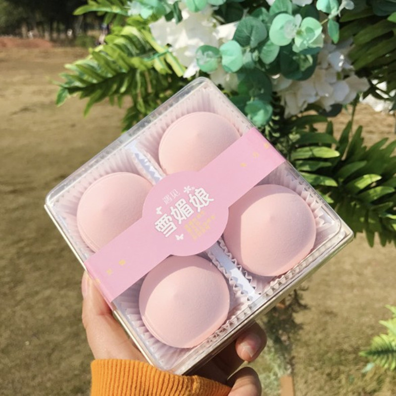 Beauty Makeup Sponge 4pcs Blender Set Wet&dry Use Makeup Puff Blending Tools For Liquid Cream Foundation
Beauty Makeup Sponge 4pcs Blender Set Wet&dry Use Makeup Puff Blending Tools For Liquid Cream Foundation