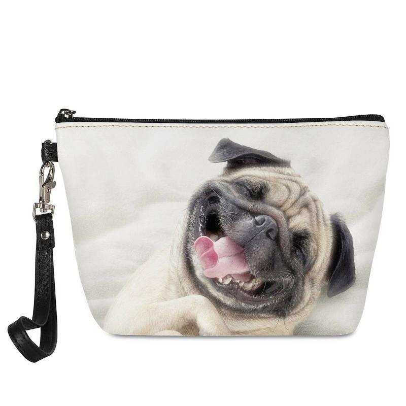 Funny Pug Print PU Leather Makeup Bags Fashion Women Make Up Bag Outdoor Toiletry Bag Teenager Girls Waterproof Cosmetic Cases, Clg6551z8
Funny Pug Print PU Leather Makeup Bags Fashion Women Make Up Bag Outdoor Toiletry Bag Teenager Girls Waterproof Cosmetic Cases, Clg6551z8