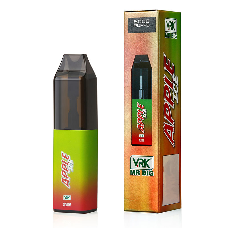 Cigarette VRK ultra 6000 disposable sucker pen 1.4 ohm vertical coil 10ml electronic cigarettes
Cigarette VRK ultra 6000 disposable sucker pen 1.4 ohm vertical coil 10ml electronic cigarettes