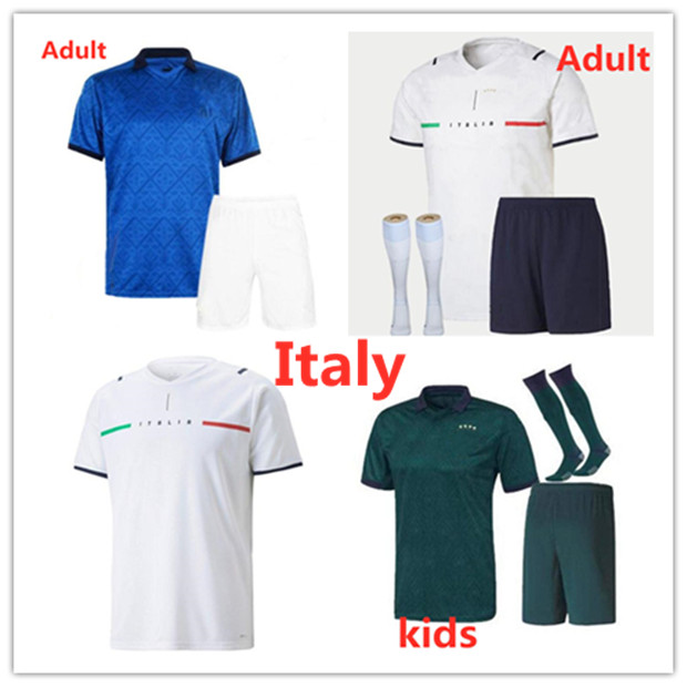 2021 Adult and Kids ItaLY soccer Jerseys INSIGNE IMMOBILE VERRATTI LOCATELLI national team football shirt BELOTTI BERARDI CHIESA BARELLA Maglietta da calcio, Adult kit and socks
2021 Adult and Kids ItaLY soccer Jerseys INSIGNE IMMOBILE VERRATTI LOCATELLI national team football shirt BELOTTI BERARDI CHIESA BARELLA Maglietta da calcio, Adult kit and socks