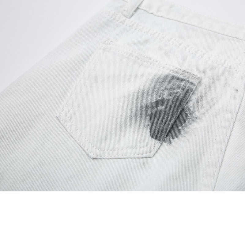 High Waist Women's Jeans Summer Harajuku Tie Dye Print Loose Fashion Wide Leg Long Pants Straight Baggy Denim Trouser 210922