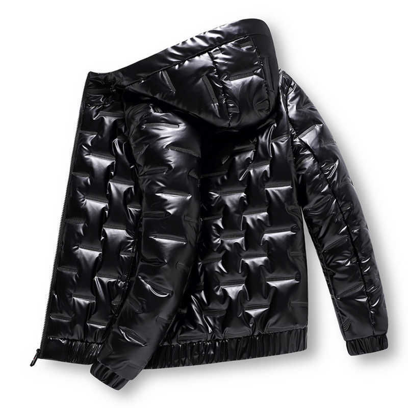 Bubble Padded Winter Down Jackets Men Bright Parka Thickened Warm Silver Waterproof Jackets Men Snow Coats Plus Size M-5XL Q0901, Black
Bubble Padded Winter Down Jackets Men Bright Parka Thickened Warm Silver Waterproof Jackets Men Snow Coats Plus Size M-5XL Q0901, Black