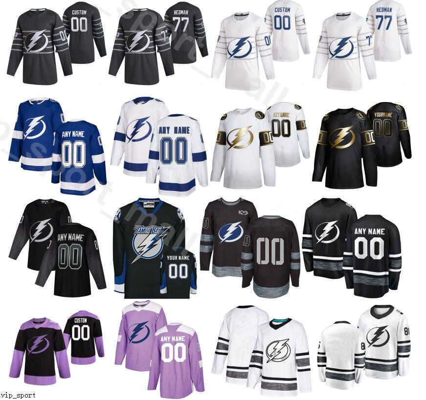 Custom Name 2020 Ice Hockey 27 Ryan McDonagh Jersey Tampa Bay Lightning 13 Cedric Paquette 23 Carter Verhaeghe 81 Erik Cernak 100th Annivers, Black
Custom Name 2020 Ice Hockey 27 Ryan McDonagh Jersey Tampa Bay Lightning 13 Cedric Paquette 23 Carter Verhaeghe 81 Erik Cernak 100th Annivers, Black