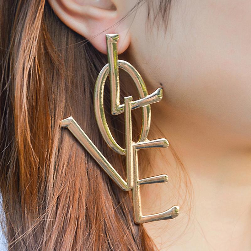 Dangle & Chandelier 2021 Rose Gold Earrings For Women Exaggerated Ethic Boho Large Big Long Leatter Love Vintage Statement Jewelry
Dangle & Chandelier 2021 Rose Gold Earrings For Women Exaggerated Ethic Boho Large Big Long Leatter Love Vintage Statement Jewelry