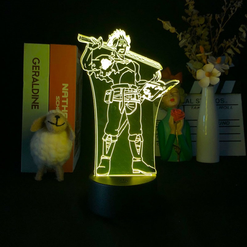 LED Nursery Sleep Night Light 3D Black Clover Yami Sukehiro Nightlight Anime Bluetooth Base Room Decor Lamp Kids Holiday Gift
LED Nursery Sleep Night Light 3D Black Clover Yami Sukehiro Nightlight Anime Bluetooth Base Room Decor Lamp Kids Holiday Gift