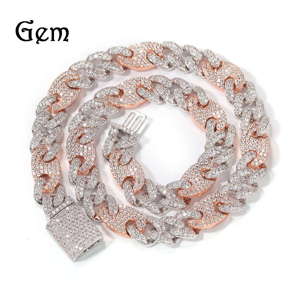 Hip hop pig nose zircon necklace hiphop high quality color matching 12mm Cuban chain fashion necklace
Hip hop pig nose zircon necklace hiphop high quality color matching 12mm Cuban chain fashion necklace