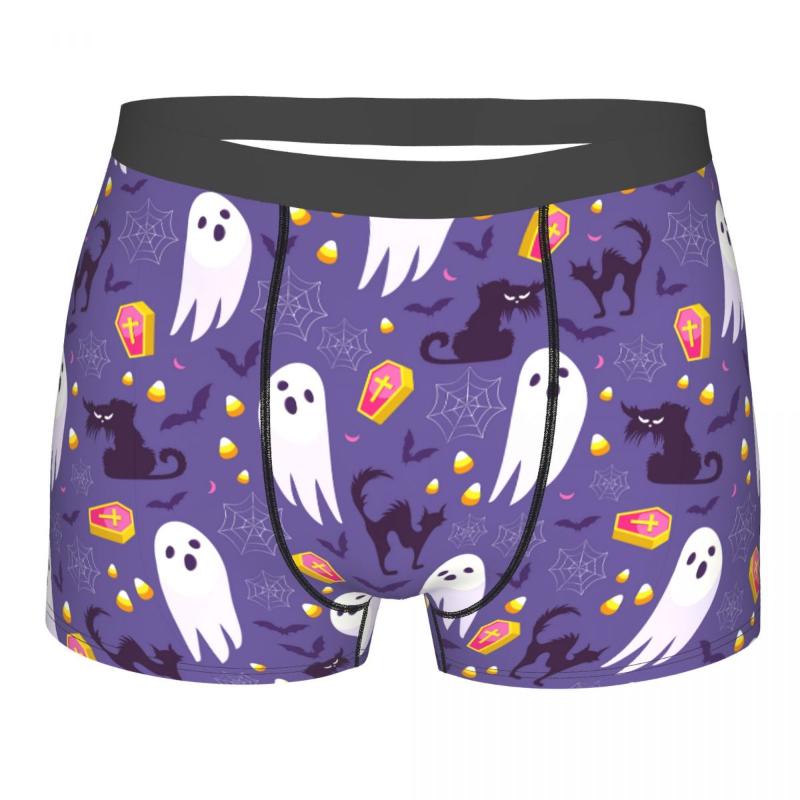 Underpants Halloween Spooky Cat Coffin Underwear Funny Stretch Trenky Design Trunk Polyester Sublimation Males Boxer Brief, Black;white
Underpants Halloween Spooky Cat Coffin Underwear Funny Stretch Trenky Design Trunk Polyester Sublimation Males Boxer Brief, Black;white