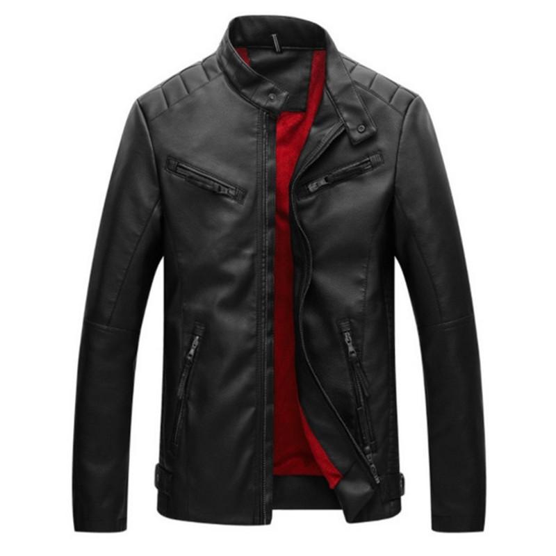 Men's Fur & Faux Male Fashion Leather Jacket Inverno Couro Stand Collar Motorcycle Coat Jaqueta De Masculino Jackets, Black
Men's Fur & Faux Male Fashion Leather Jacket Inverno Couro Stand Collar Motorcycle Coat Jaqueta De Masculino Jackets, Black