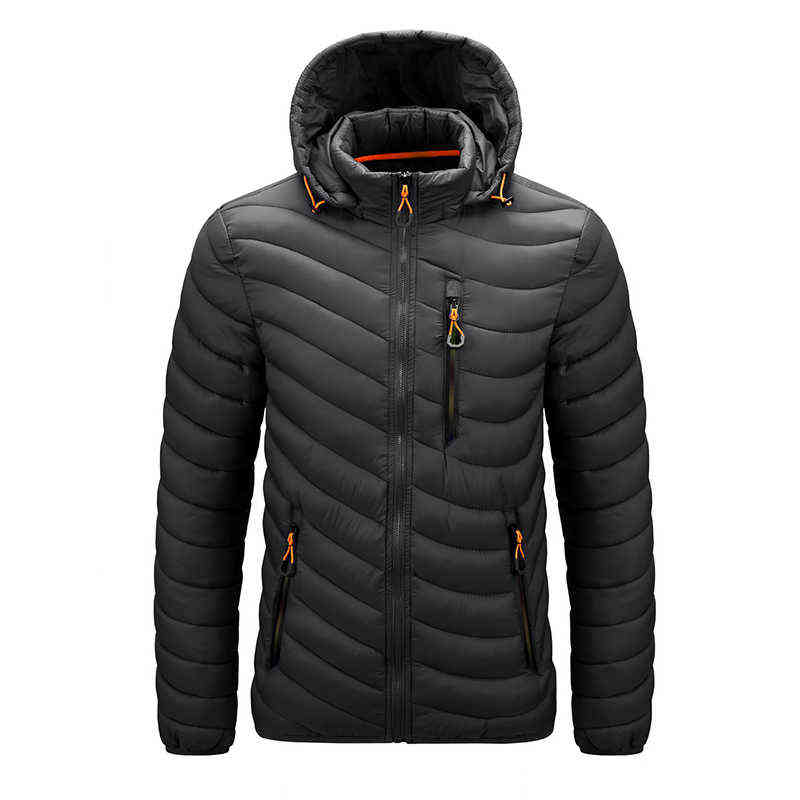 Warm Jacket Men Windbreaker Latest Spring Autumn Hooded Soft Parkas Men's Fashion Casual High Quality Jacket Coat Male 211130