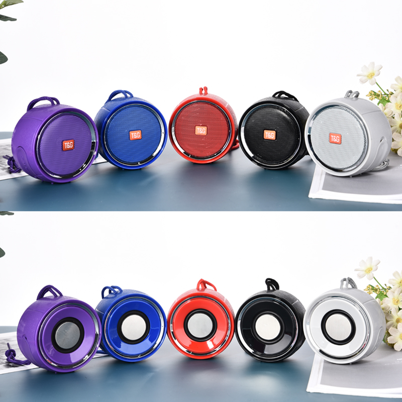 TG536 Mini official authentic Bluetooth 5.0 wireless speaker portable subwoofer stereo dual speakers waterproof 5W power button audio support TF