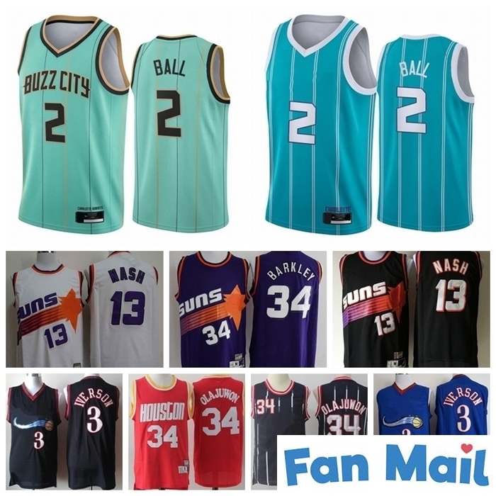 Man LaMelo 2 Ball Retro Hakeem 34 Olajuwon Charles 34 Barkley Jersey Hardwoods Classic Steve 13 Nash Allen 3 Iverson NCAA basketball Jerseys
Man LaMelo 2 Ball Retro Hakeem 34 Olajuwon Charles 34 Barkley Jersey Hardwoods Classic Steve 13 Nash Allen 3 Iverson NCAA basketball Jerseys