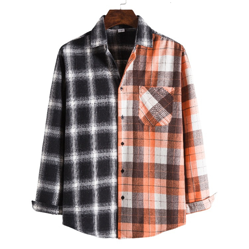 2021 Koszula Black White Plaid Patchwork Vintage Men Long Sleeve Shirt Autumn Mens Oversized Flannel Shirts Man Camisas Hombre Hw6c, C1609-12
2021 Koszula Black White Plaid Patchwork Vintage Men Long Sleeve Shirt Autumn Mens Oversized Flannel Shirts Man Camisas Hombre Hw6c, C1609-12