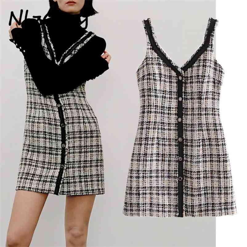 Dres Fashion Check Vest Vintage Single-Breasted Sleeveless Wide Straps Female es Vestidos 210628, As picture
Dres Fashion Check Vest Vintage Single-Breasted Sleeveless Wide Straps Female es Vestidos 210628, As picture