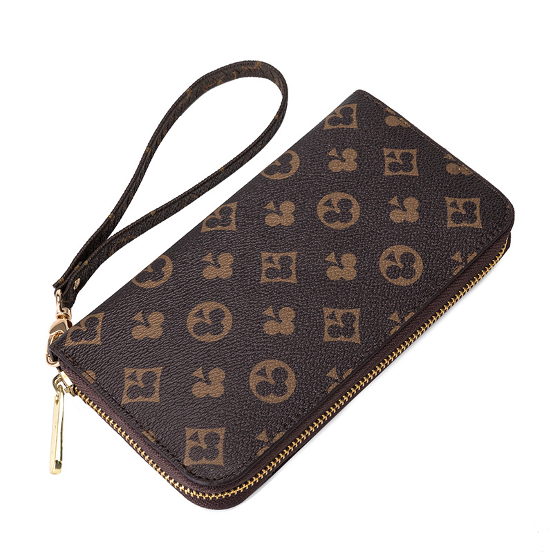 Fashion wallets Coin Purse women Card Holder high quality leather Designer Wallet Crossbody Bag Brown flower PVC classic single zipper with orange box L60017#, Freight difference
Fashion wallets Coin Purse women Card Holder high quality leather Designer Wallet Crossbody Bag Brown flower PVC classic single zipper with orange box L60017#, Freight difference