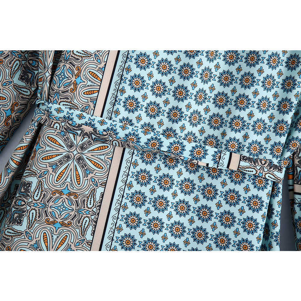 Summer Dress Women Long Sleeves Midi Dress elegant Casual Fashion Chic Lady Vintage Dresses Women Robe Femme 210709