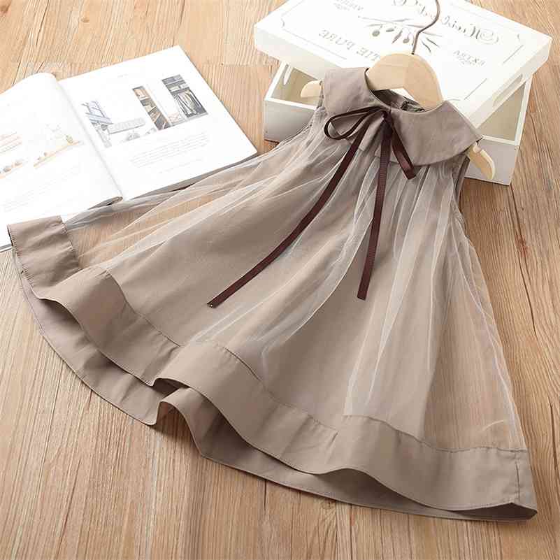Summer 3 6-12Years Children College Style Veil Mesh Peter Pan Collar Princess Patchwork Sleeveless Dress For Kids Baby Girl 210701, Yellow
Summer 3 6-12Years Children College Style Veil Mesh Peter Pan Collar Princess Patchwork Sleeveless Dress For Kids Baby Girl 210701, Yellow
