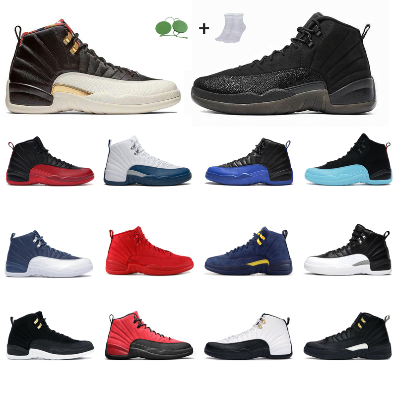 Arrival men basketball shoes jumpman 12 University Gold 12s Indigo Reverse Flu Game Dark Concord platform mens trainers outdoor comfortable
Arrival men basketball shoes jumpman 12 University Gold 12s Indigo Reverse Flu Game Dark Concord platform mens trainers outdoor comfortable