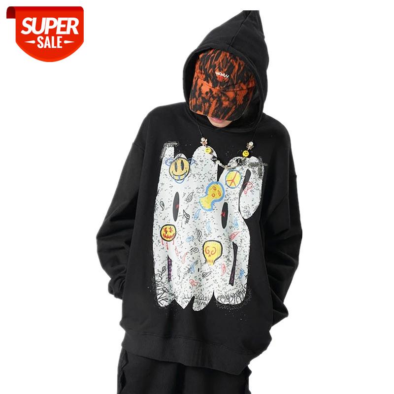 SEVEYFAN 2021 Men's Hip Hop Sweatshirts Funny Cartoon Printed Hoodies Black Autumn Cotton Pullover for Male #vh8W
SEVEYFAN 2021 Men's Hip Hop Sweatshirts Funny Cartoon Printed Hoodies Black Autumn Cotton Pullover for Male #vh8W