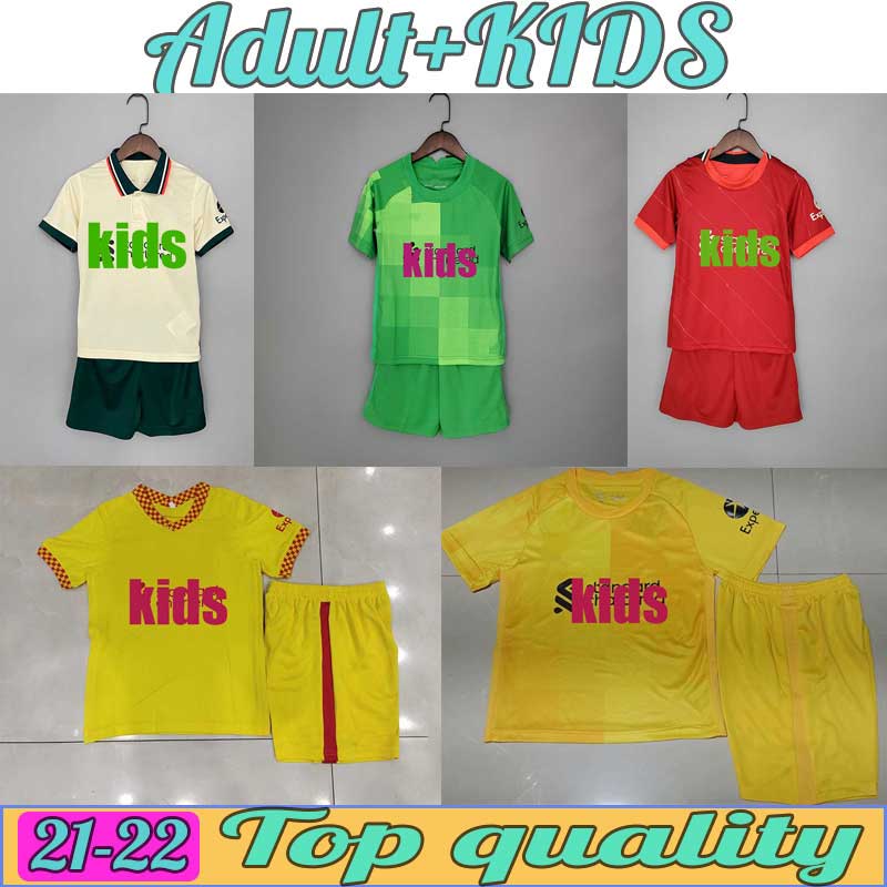 21 22 Men + kids kit M.SALAH VIRGIL FIRMINO soccer jersey MANE THIAGO HENDERSON A.BECKER DIOGO J. ROBERTSON goalkeeper HOME AWAY third 2021 2022 youth boys football shirt
21 22 Men + kids kit M.SALAH VIRGIL FIRMINO soccer jersey MANE THIAGO HENDERSON A.BECKER DIOGO J. ROBERTSON goalkeeper HOME AWAY third 2021 2022 youth boys football shirt