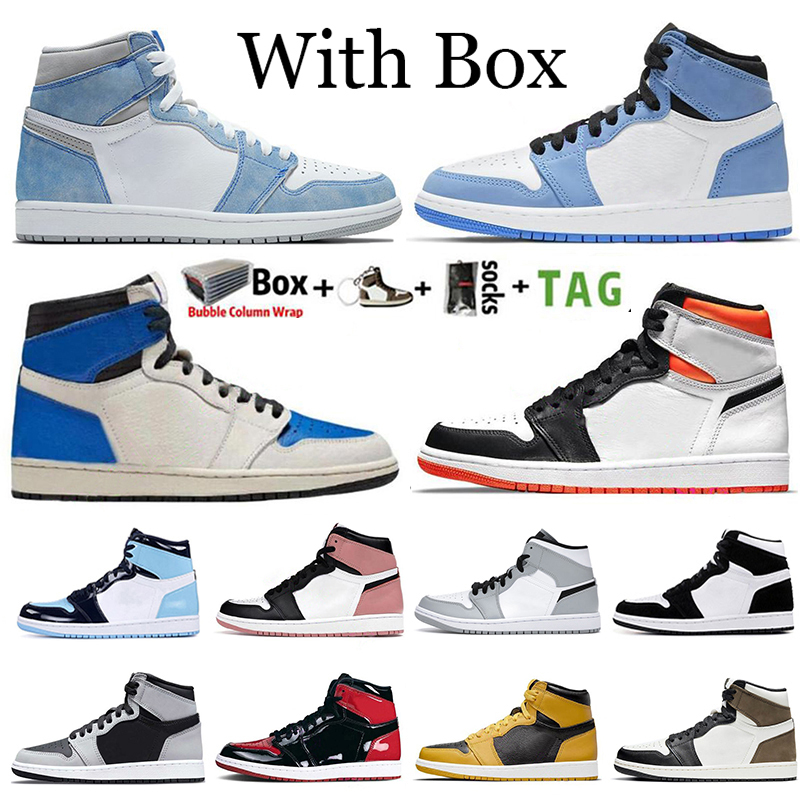 2022 Newest Arrival With Box Jumpman 1 1s Mens Basketball Shoes University Blue Electro Orange Hyper Royal Pollen Dark Mocha UNC Obsidian Women Sneakers Trainers, 38
2022 Newest Arrival With Box Jumpman 1 1s Mens Basketball Shoes University Blue Electro Orange Hyper Royal Pollen Dark Mocha UNC Obsidian Women Sneakers Trainers, 38