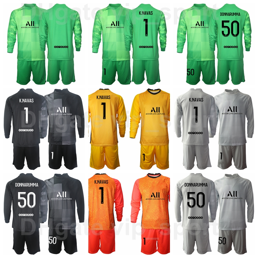 Goalie Soccer 1 Keylor Navas Long Sleeve Goalkeeper Jersey Set GK 16 Sergio Rico 50 Gianluigi Donnarumma Nicolas Douchez Alphonse Areola Football Shirt Kit BaLi, Grey
Goalie Soccer 1 Keylor Navas Long Sleeve Goalkeeper Jersey Set GK 16 Sergio Rico 50 Gianluigi Donnarumma Nicolas Douchez Alphonse Areola Football Shirt Kit BaLi, Grey