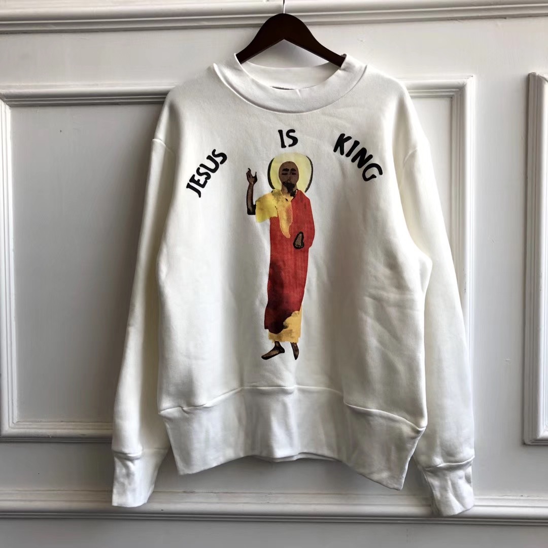 2021 New Best First Version of , Jesus Is the King's Travel Print Shirt for Men and Women's Kanyesi Hiphop with Men's Crystal Hat Klea, White
2021 New Best First Version of , Jesus Is the King's Travel Print Shirt for Men and Women's Kanyesi Hiphop with Men's Crystal Hat Klea, White