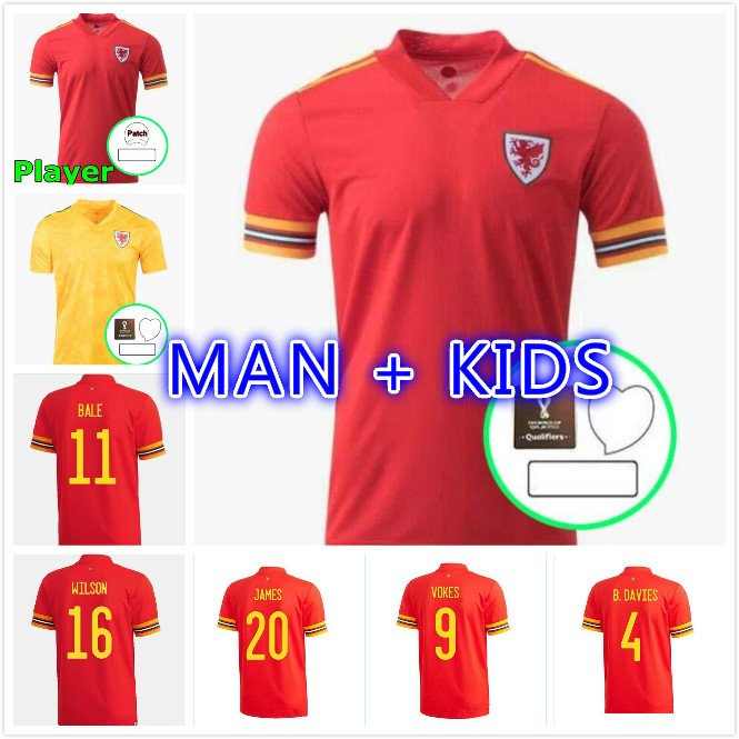 2021 Wales soccer jersey European cup 20 21 BALE ALLEN James Ben Davies Wilson camisetas national team home RED Man+kids football shirt, Adult home
2021 Wales soccer jersey European cup 20 21 BALE ALLEN James Ben Davies Wilson camisetas national team home RED Man+kids football shirt, Adult home