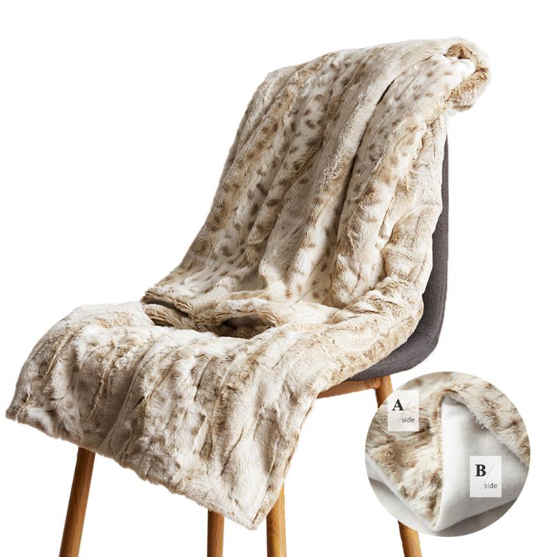 Blankets Comfort Luxury Faux Fur Throw Blanket Soft White Leopard Fluffy For Couch Chair Car Bed
Blankets Comfort Luxury Faux Fur Throw Blanket Soft White Leopard Fluffy For Couch Chair Car Bed