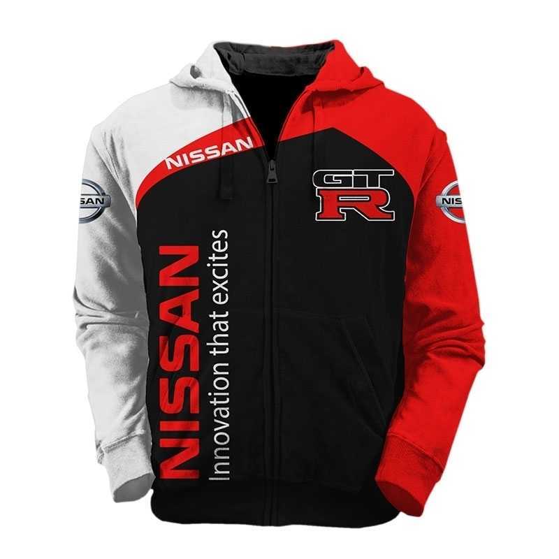 Spring new sports NISSAN cardigan car Gtr zipper hoodie jacket digital printing sweatshirt men's
Spring new sports NISSAN cardigan car Gtr zipper hoodie jacket digital printing sweatshirt men's