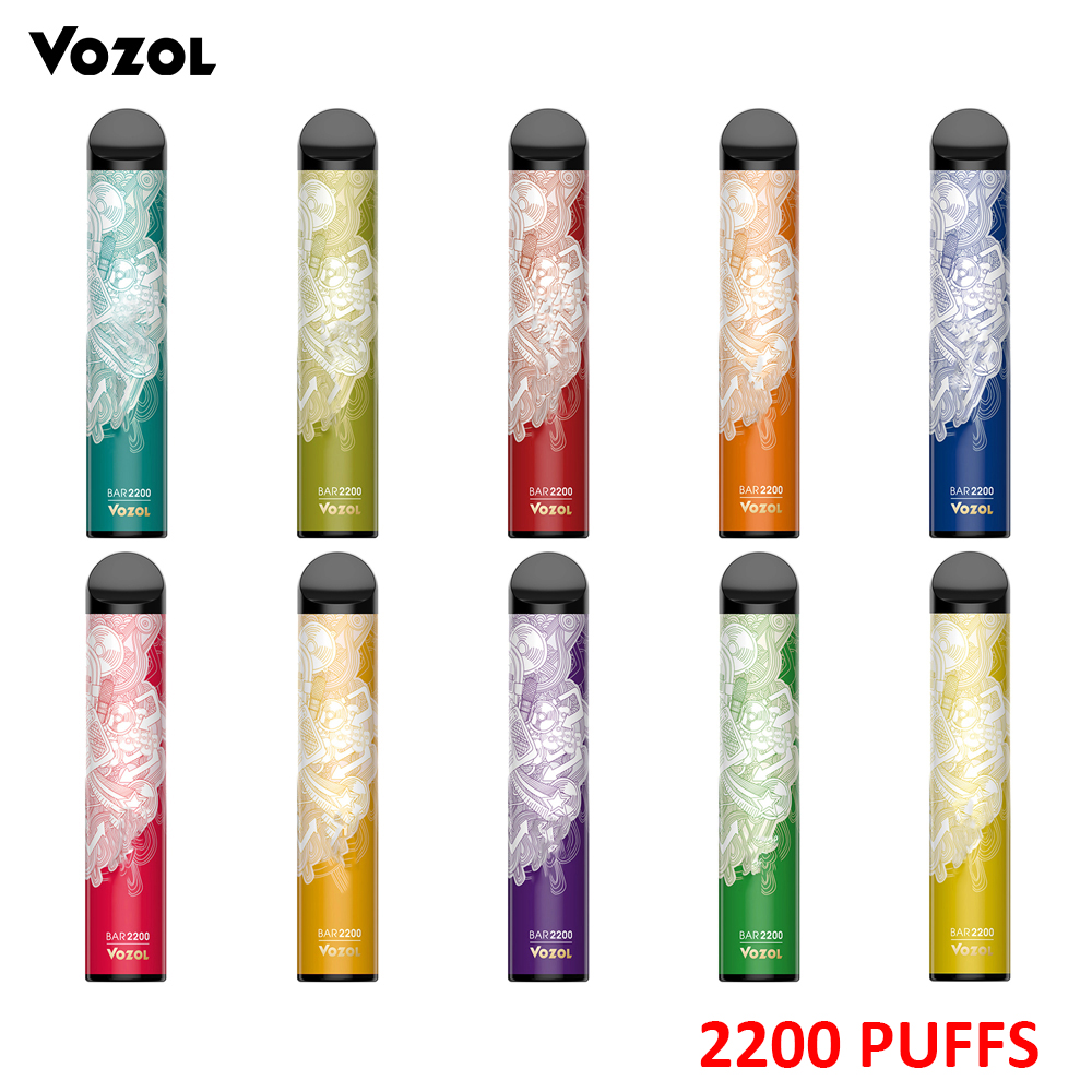 VOZOL Bar 2200 Disposable E Cigarette Vape Kit With 6.5ml Pre-filled 2200Puffs 1100mAh Built-in AIO Pod Device 100% Authentic
VOZOL Bar 2200 Disposable E Cigarette Vape Kit With 6.5ml Pre-filled 2200Puffs 1100mAh Built-in AIO Pod Device 100% Authentic