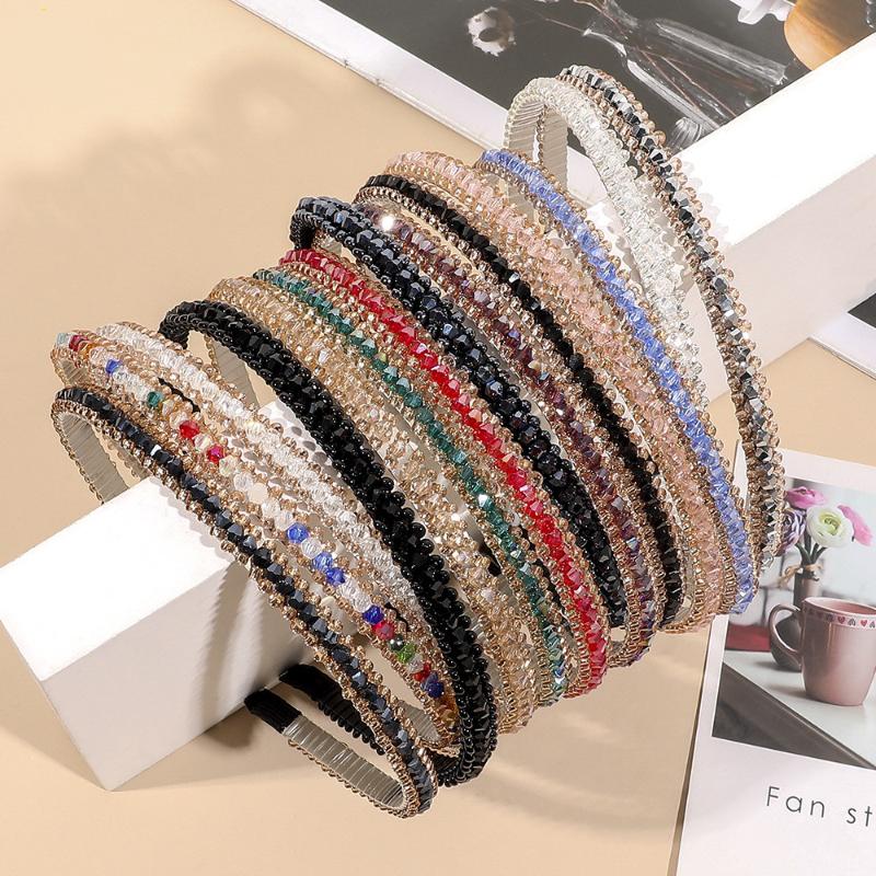 Hair Clips & Barrettes Luxury French Elegant Hoop Headband Thin Hairband Accessories Crystal Rhinestone Retro Headbands, Golden;silver
Hair Clips & Barrettes Luxury French Elegant Hoop Headband Thin Hairband Accessories Crystal Rhinestone Retro Headbands, Golden;silver