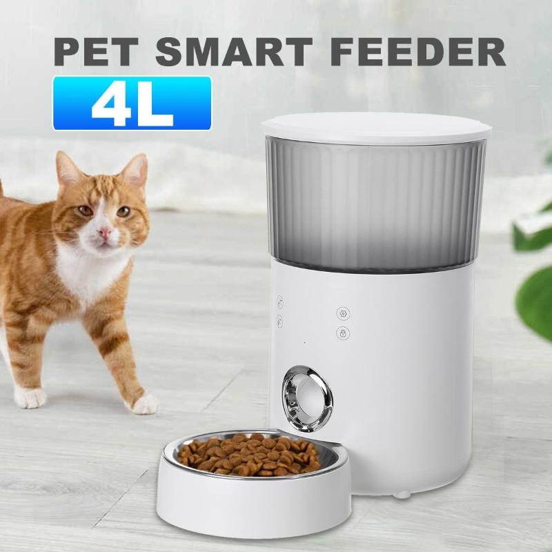Cat Bowls & Feeders 4L Pet Intelligent Automatic Slow Feeder For Dogs Cats With No Plug Needed USB Rechargeable Dispenser Button Version
Cat Bowls & Feeders 4L Pet Intelligent Automatic Slow Feeder For Dogs Cats With No Plug Needed USB Rechargeable Dispenser Button Version