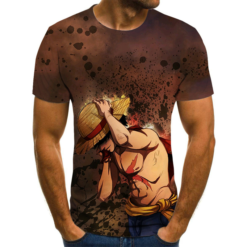 Boy Costume Anime Harajuku T-shirt Summer Men's T-shirt 3D Fashion Tops Street Clothing Funny One Piece Men's Plus Size Collar L0223, White;black
Boy Costume Anime Harajuku T-shirt Summer Men's T-shirt 3D Fashion Tops Street Clothing Funny One Piece Men's Plus Size Collar L0223, White;black