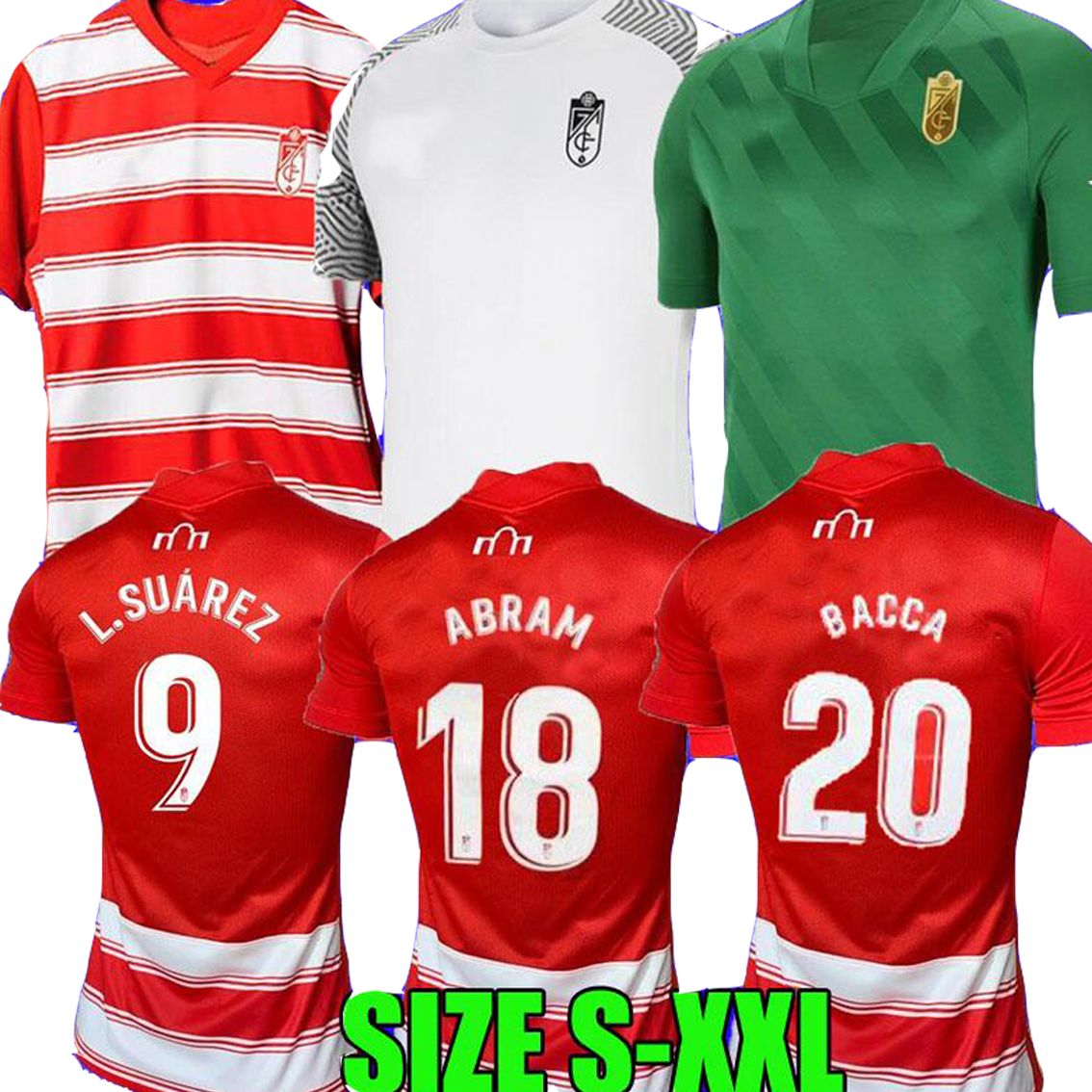 21 22 Granada CF soccer jerseys MOLINA soro Germán . Suárez BACCA Rochina ABRAM A.PUERTAS 2021 2022 DOMINGOS D. D.MACHIS AZEEZ C.NEVA MONCH, Black;yellow
21 22 Granada CF soccer jerseys MOLINA soro Germán . Suárez BACCA Rochina ABRAM A.PUERTAS 2021 2022 DOMINGOS D. D.MACHIS AZEEZ C.NEVA MONCH, Black;yellow