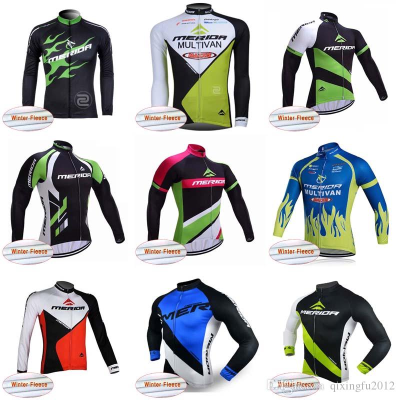 Merida Bike Jersey Long Sleeve Winter Cycling long Sleeves jersey Mens Cycling Shirts Outdoor Bicycle Tops S21031210, Black 
Merida Bike Jersey Long Sleeve Winter Cycling long Sleeves jersey Mens Cycling Shirts Outdoor Bicycle Tops S21031210, Black