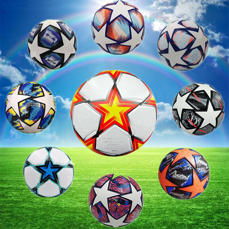 Champions League Soccer Ball Euro Cup Top quality football size 5 balls European 2021 Final KYIV PU granules slip-resistant Europe high Outdoor
Champions League Soccer Ball Euro Cup Top quality football size 5 balls European 2021 Final KYIV PU granules slip-resistant Europe high Outdoor